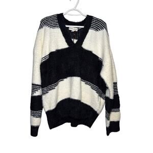 NWT Knox rose stripe cozy stretch sweater womens XXL‎ cozycore comfort boho chic